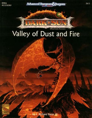 AD&D 2nd Ed. Dark Sun - Valley of Dust and Fire (USED) | L.A. Mood Comics and Games
