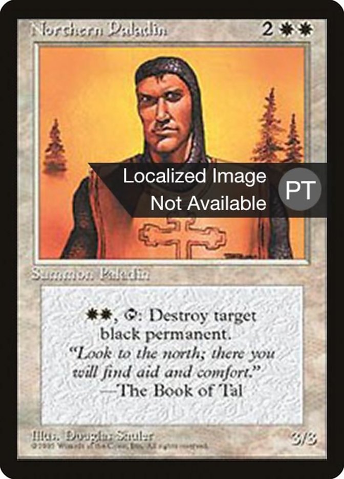 Northern Paladin [Fourth Edition (Foreign Black Border)] | L.A. Mood Comics and Games