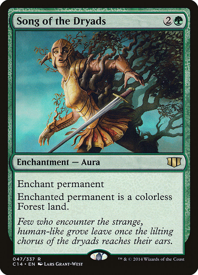 Song of the Dryads [Commander 2014] | L.A. Mood Comics and Games