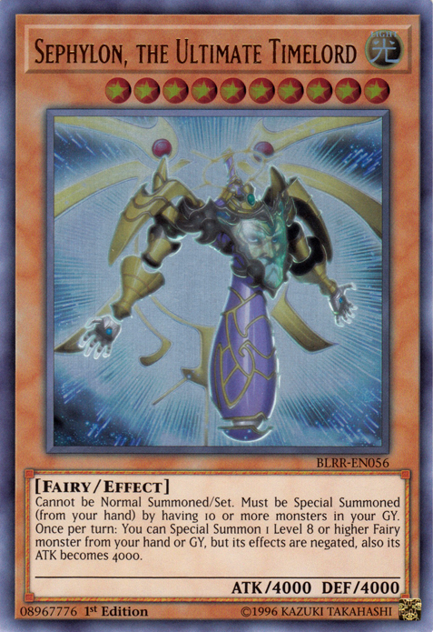 Sephylon, the Ultimate Timelord [BLRR-EN056] Ultra Rare | L.A. Mood Comics and Games