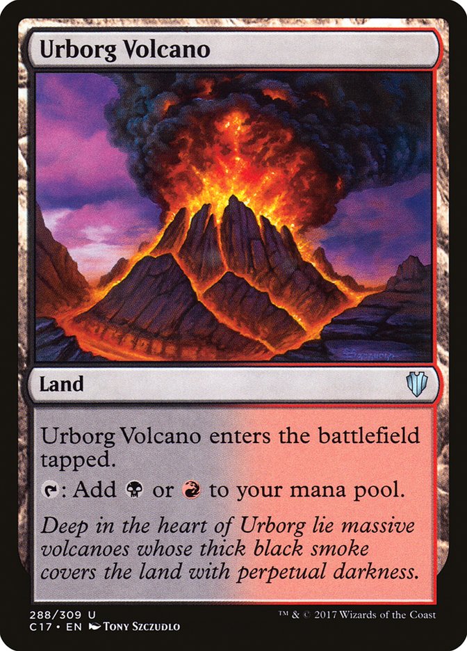 Urborg Volcano [Commander 2017] | L.A. Mood Comics and Games