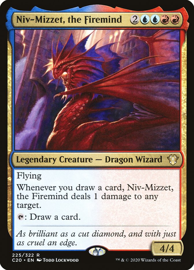 Niv-Mizzet, the Firemind [Commander 2020] | L.A. Mood Comics and Games