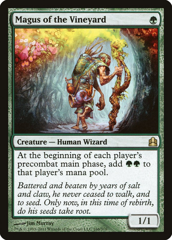 Magus of the Vineyard [Commander 2011] | L.A. Mood Comics and Games