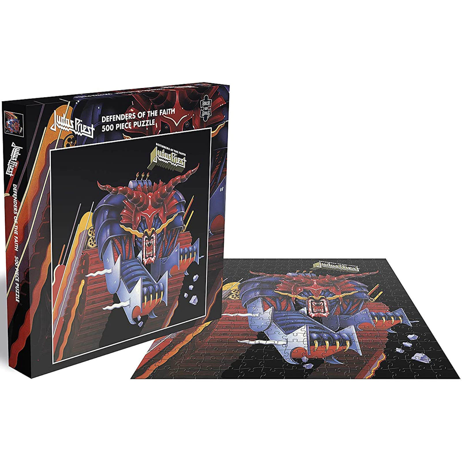 Judas Priest Defenders Of The Faith (500 Piece Jigsaw Puzzle) | L.A. Mood Comics and Games