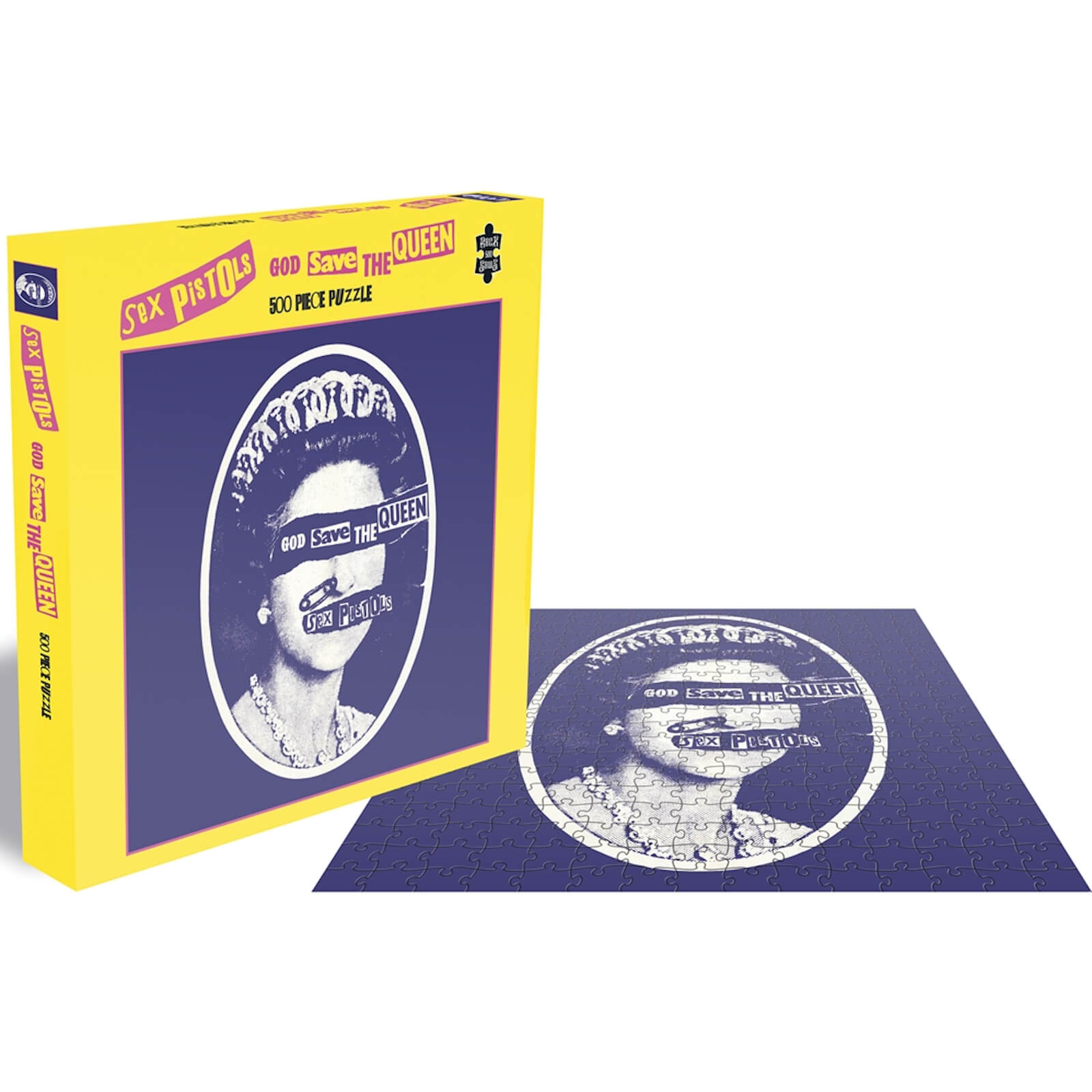 Sex Pistols God Save The Queen (500 Piece Jigsaw Puzzle) – L.A. Mood Comics  and Games