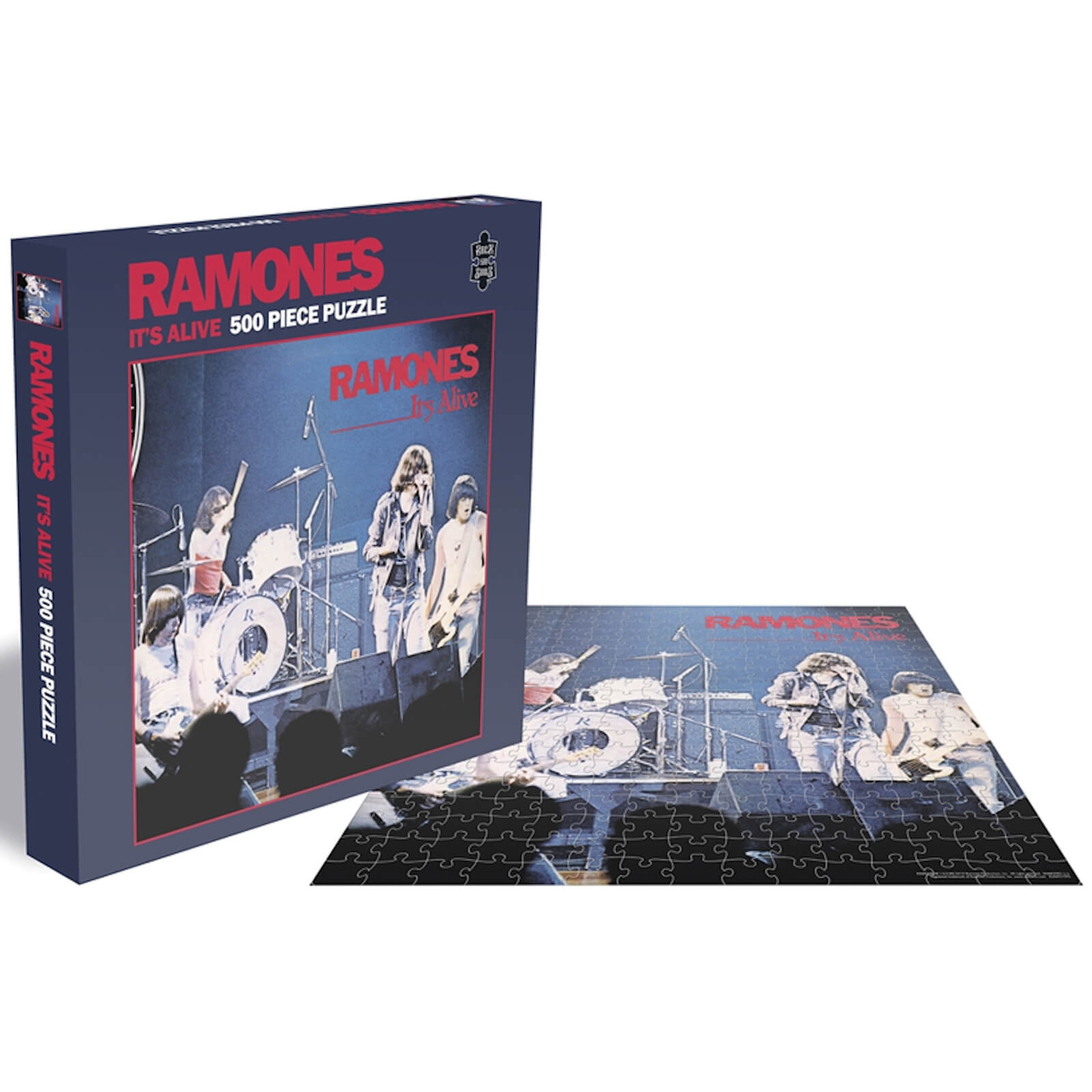 Ramones	It's Alive (500 Piece Jigsaw Puzzle) | L.A. Mood Comics and Games