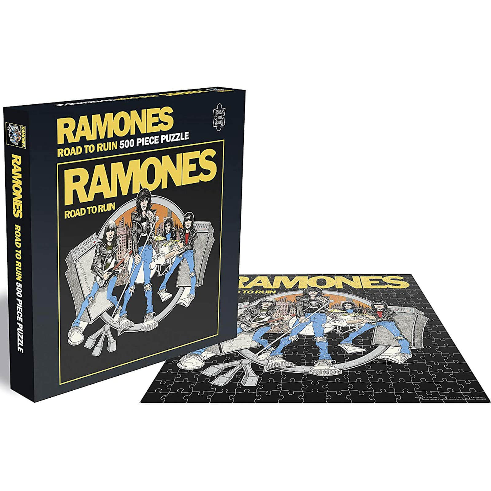 Ramones	Road To Ruin (500 Piece Jigsaw Puzzle) | L.A. Mood Comics and Games