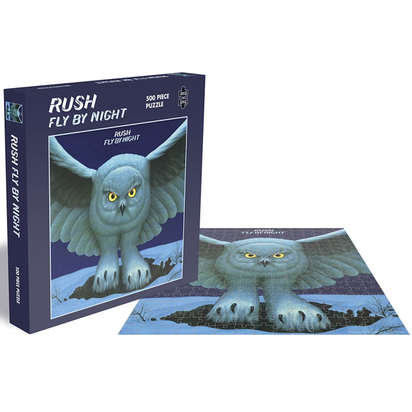 Rush Fly By Night (500 Piece Jigsaw Puzzle) | L.A. Mood Comics and Games