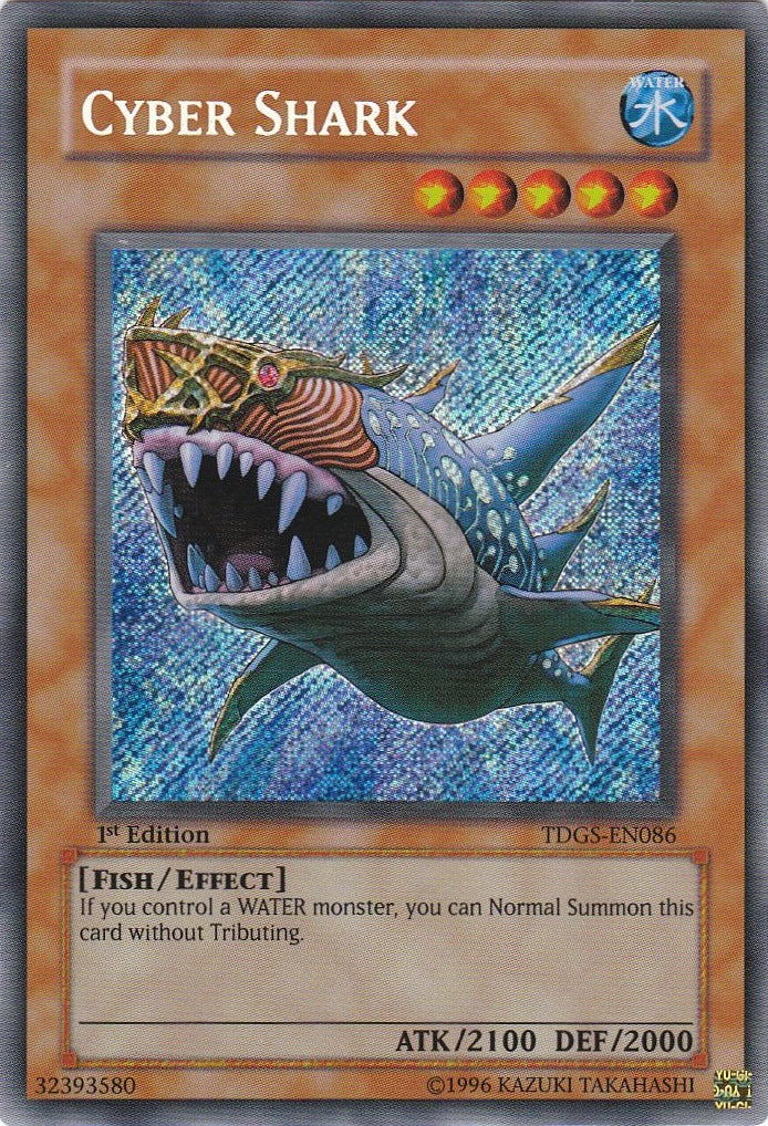 Cyber Shark [TDGS-EN086] Secret Rare | L.A. Mood Comics and Games