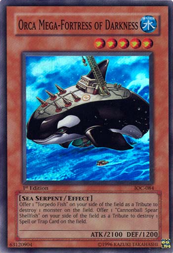 Orca Mega-Fortress of Darkness [IOC-084] Super Rare | L.A. Mood Comics and Games