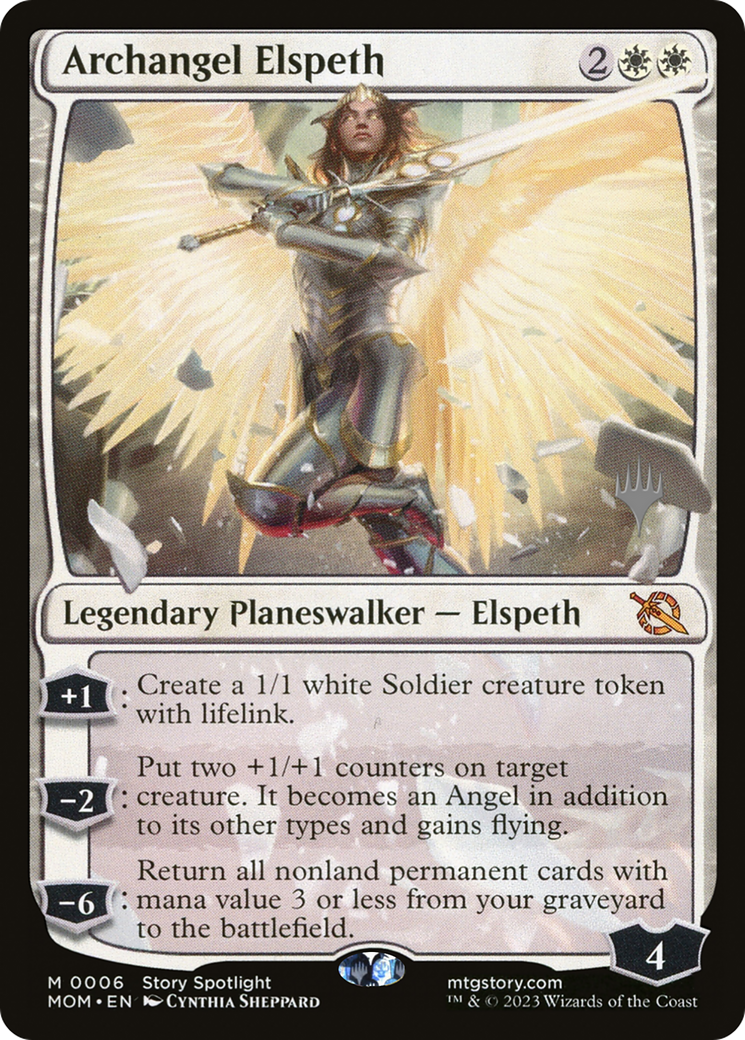 Archangel Elspeth (Promo Pack) [March of the Machine Promos] | L.A. Mood Comics and Games