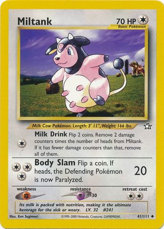 Miltank (41/111) [Neo Genesis Unlimited] | L.A. Mood Comics and Games