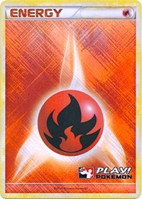 Fire Energy (2010 Play Pokemon Promo) [League & Championship Cards] | L.A. Mood Comics and Games