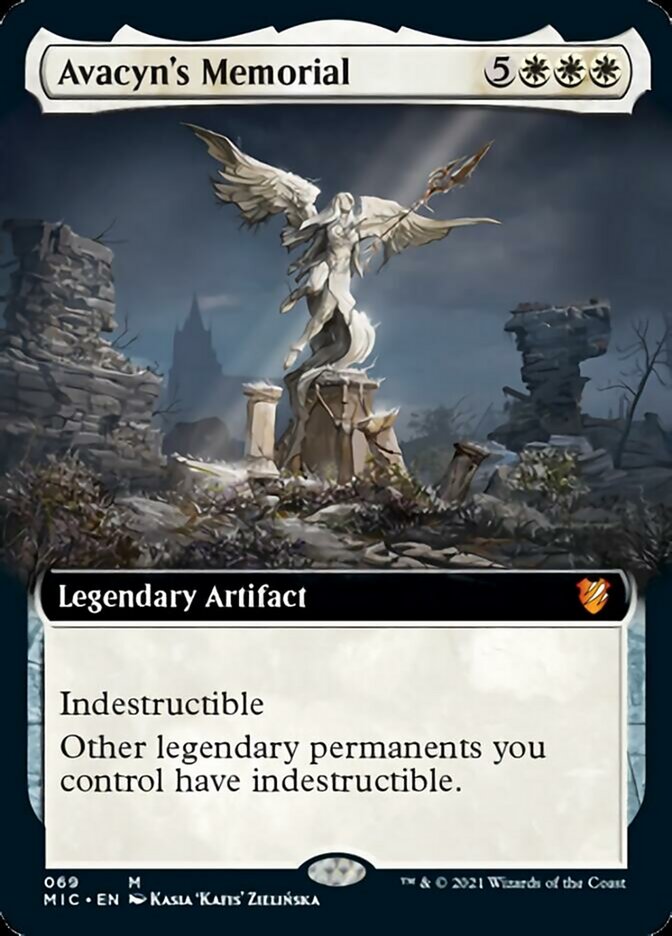 Avacyn's Memorial (Extended Art) [Innistrad: Midnight Hunt Commander] | L.A. Mood Comics and Games