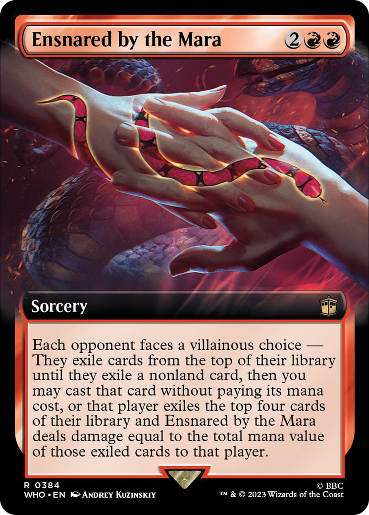 Ensnared by the Mara (Extended Art) [Doctor Who] | L.A. Mood Comics and Games