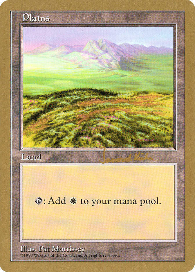 Plains (jk433) (Janosch Kuhn) [World Championship Decks 1997] | L.A. Mood Comics and Games