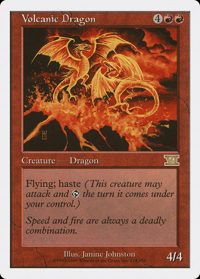 Volcanic Dragon [Classic Sixth Edition] | L.A. Mood Comics and Games