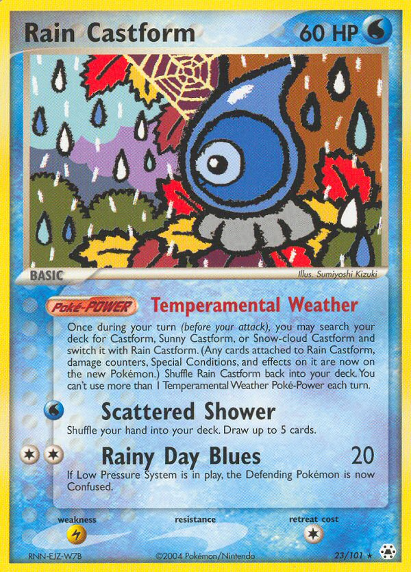 Rain Castform (23/101) [EX: Hidden Legends] | L.A. Mood Comics and Games