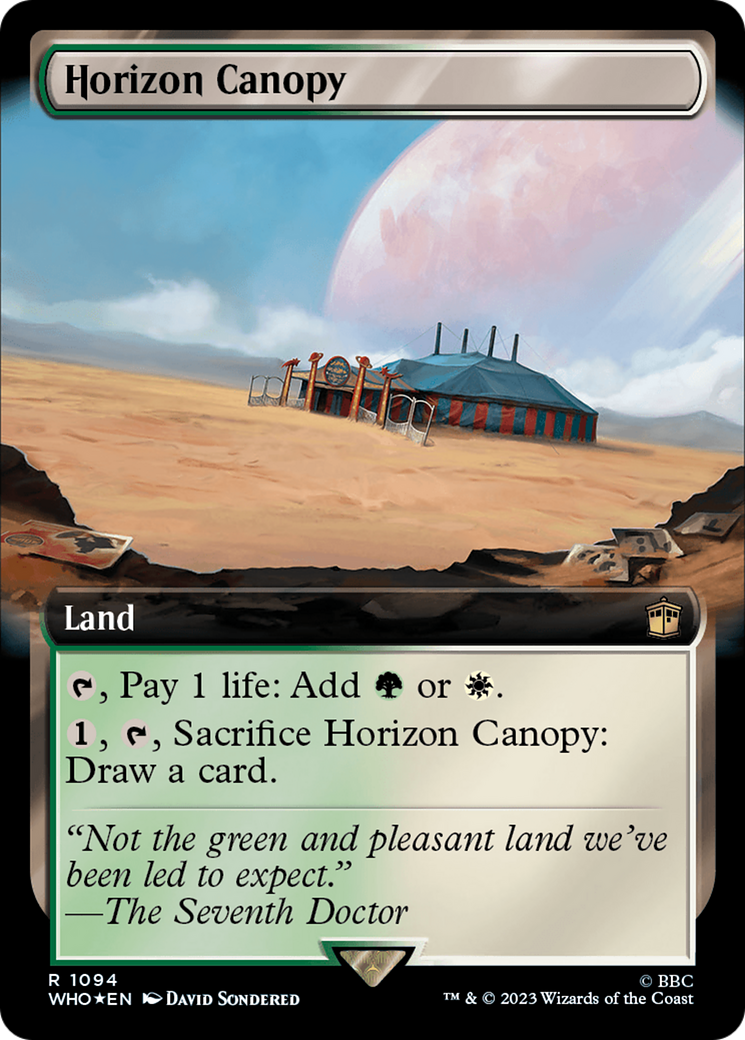 Horizon Canopy (Extended Art) (Surge Foil) [Doctor Who] | L.A. Mood Comics and Games