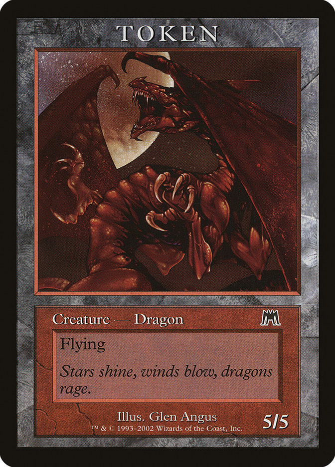 Dragon Token [Magic Player Rewards 2002] | L.A. Mood Comics and Games