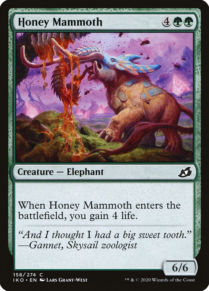 Honey Mammoth [Ikoria: Lair of Behemoths] | L.A. Mood Comics and Games