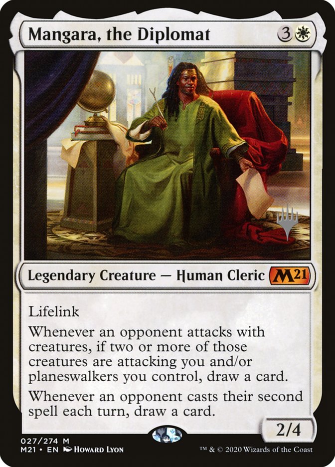 Mangara, the Diplomat (Promo Pack) [Core Set 2021 Promos] | L.A. Mood Comics and Games
