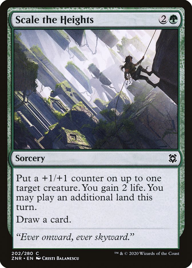 Scale the Heights [Zendikar Rising] | L.A. Mood Comics and Games