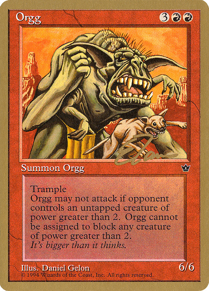 Orgg (Eric Tam) [Pro Tour Collector Set] | L.A. Mood Comics and Games