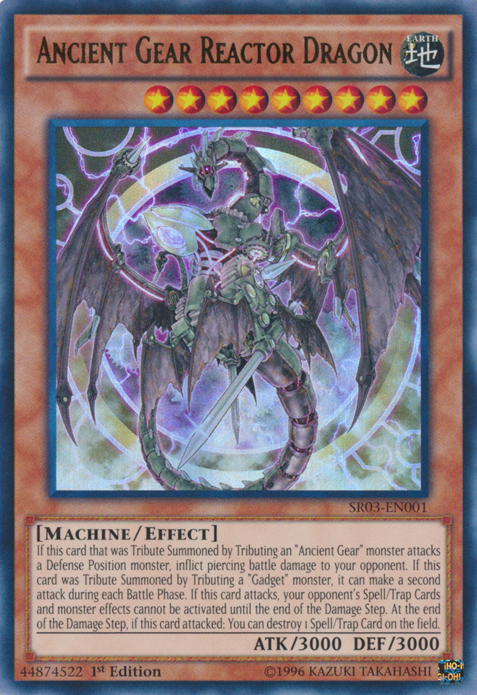 Ancient Gear Reactor Dragon [SR03-EN001] Ultra Rare | L.A. Mood Comics and Games