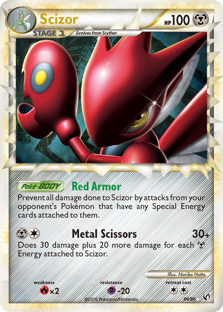 Scizor (84/90) [HeartGold & SoulSilver: Undaunted] | L.A. Mood Comics and Games