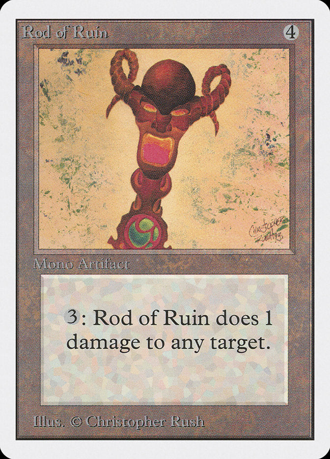 Rod of Ruin [Unlimited Edition] | L.A. Mood Comics and Games