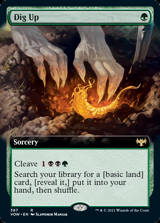 Dig Up (Extended Art) [Innistrad: Crimson Vow] | L.A. Mood Comics and Games