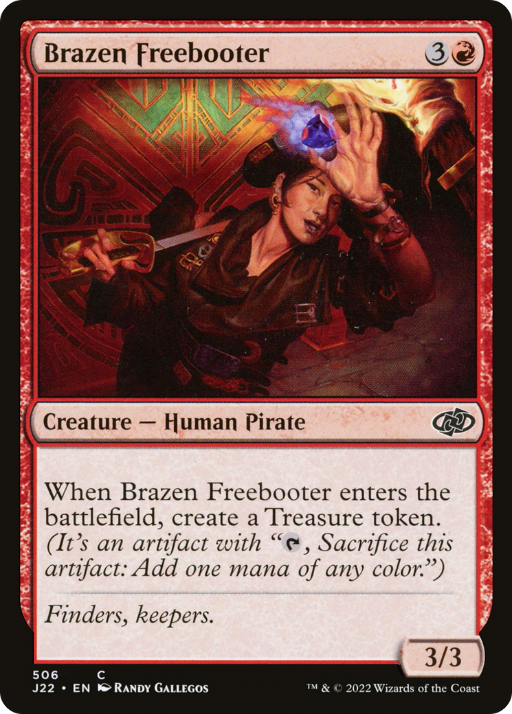 Brazen Freebooter [Jumpstart 2022] | L.A. Mood Comics and Games