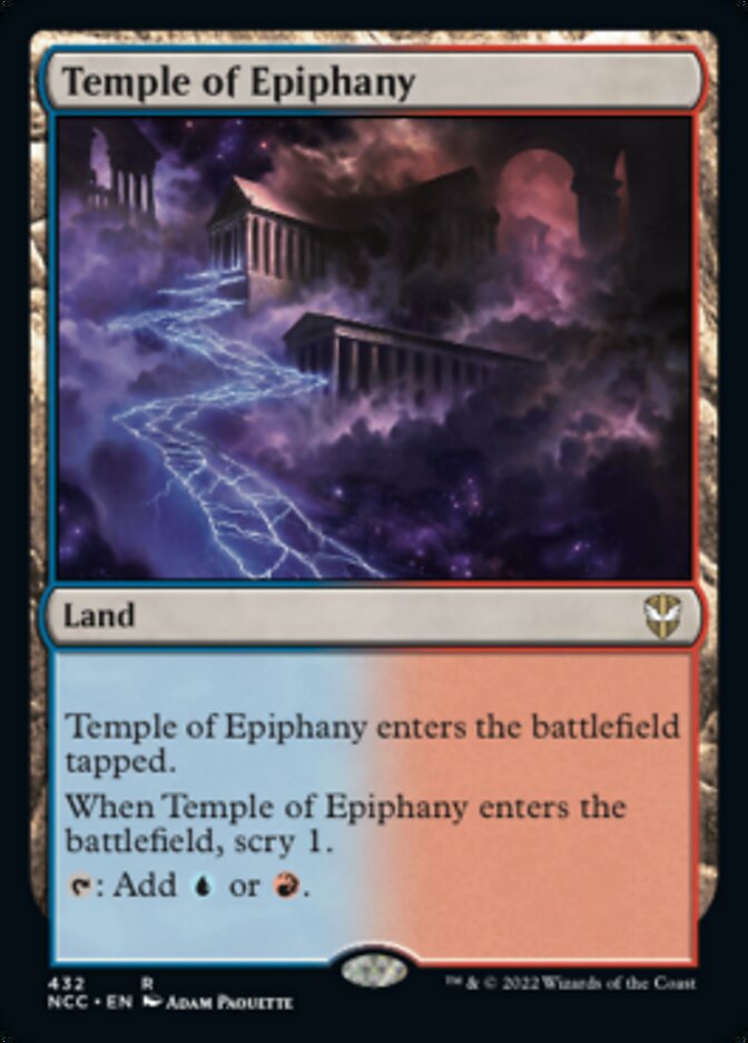 Temple of Epiphany [Streets of New Capenna Commander] | L.A. Mood Comics and Games