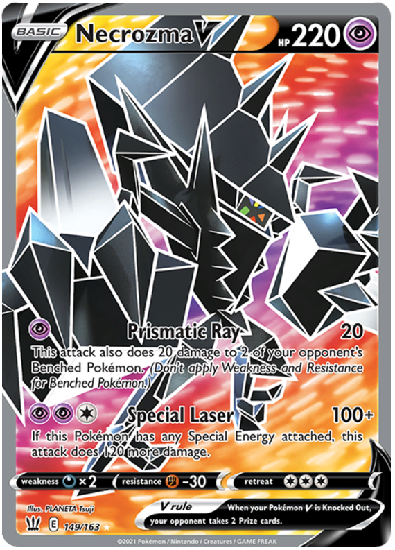 Necrozma V (149/163) [Sword & Shield: Battle Styles] | L.A. Mood Comics and Games