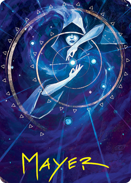 Time Warp Art Card (Gold-Stamped Signature) [Strixhaven: School of Mages Art Series] | L.A. Mood Comics and Games