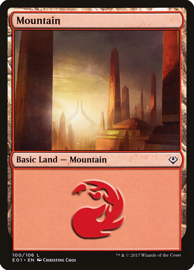 Mountain (100) [Archenemy: Nicol Bolas] | L.A. Mood Comics and Games