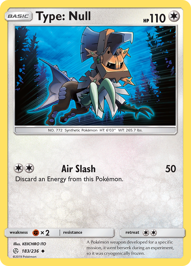 Type: Null (183/236) [Sun & Moon: Cosmic Eclipse] | L.A. Mood Comics and Games