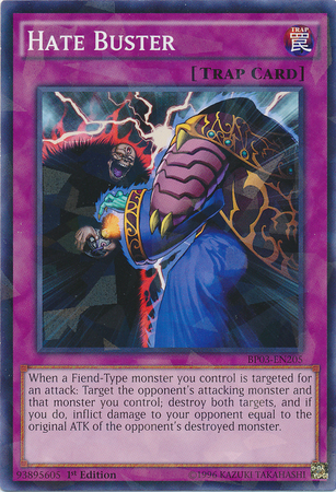 Hate Buster [BP03-EN205] Shatterfoil Rare | L.A. Mood Comics and Games