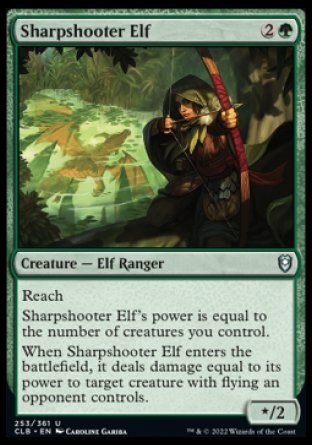 Sharpshooter Elf [Commander Legends: Battle for Baldur's Gate] | L.A. Mood Comics and Games