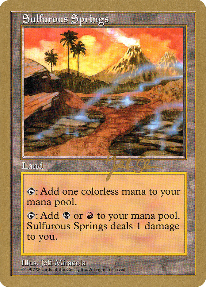 Sulfurous Springs (Jakub Slemr) [World Championship Decks 1997] | L.A. Mood Comics and Games
