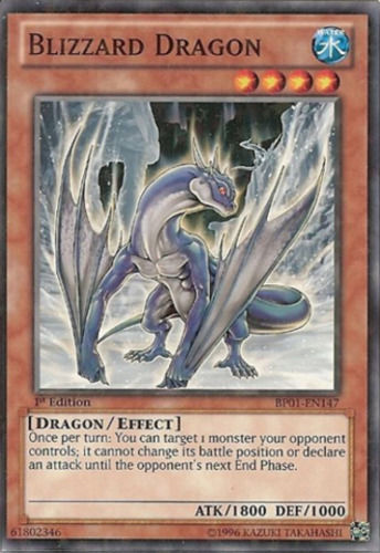 Blizzard Dragon [BP01-EN147] Starfoil Rare | L.A. Mood Comics and Games