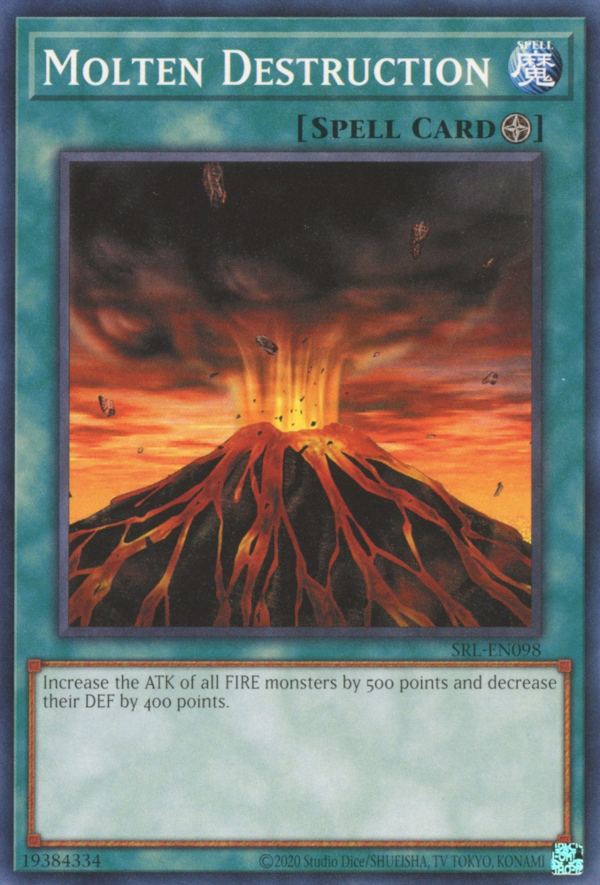 Molten Destruction [SRL-EN098] Short Print | L.A. Mood Comics and Games