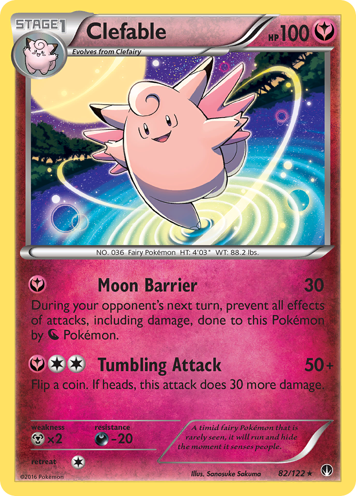 Clefable (82/122) [XY: BREAKpoint] | L.A. Mood Comics and Games