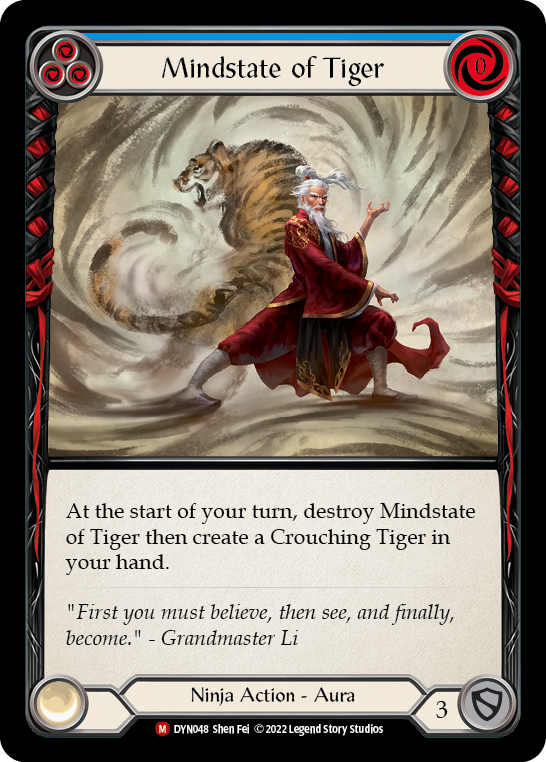 Mindstate of Tiger [DYN048] (Dynasty)  Rainbow Foil | L.A. Mood Comics and Games