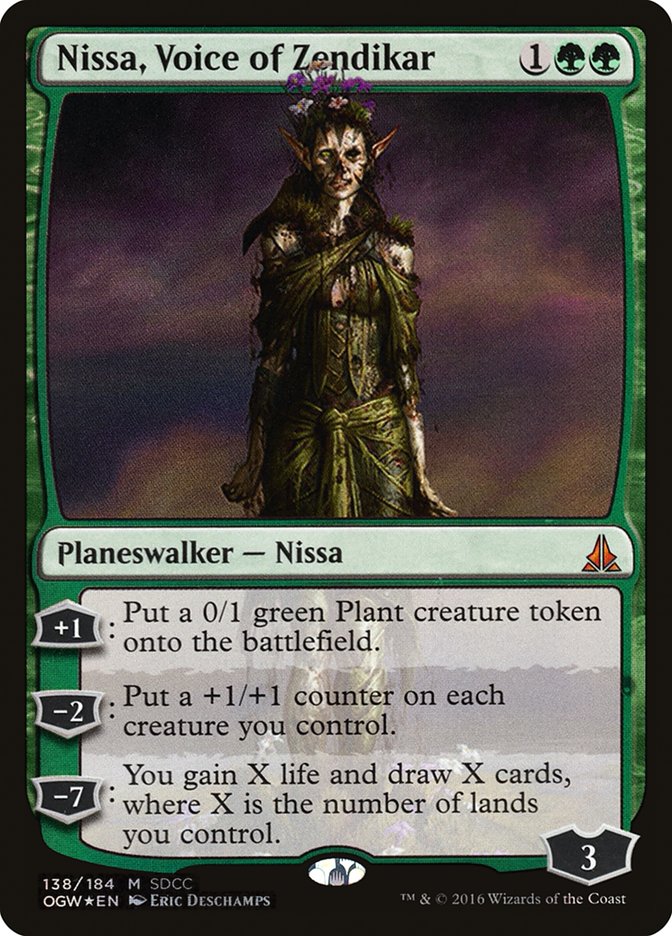 Nissa, Voice of Zendikar [San Diego Comic-Con 2016] | L.A. Mood Comics and Games