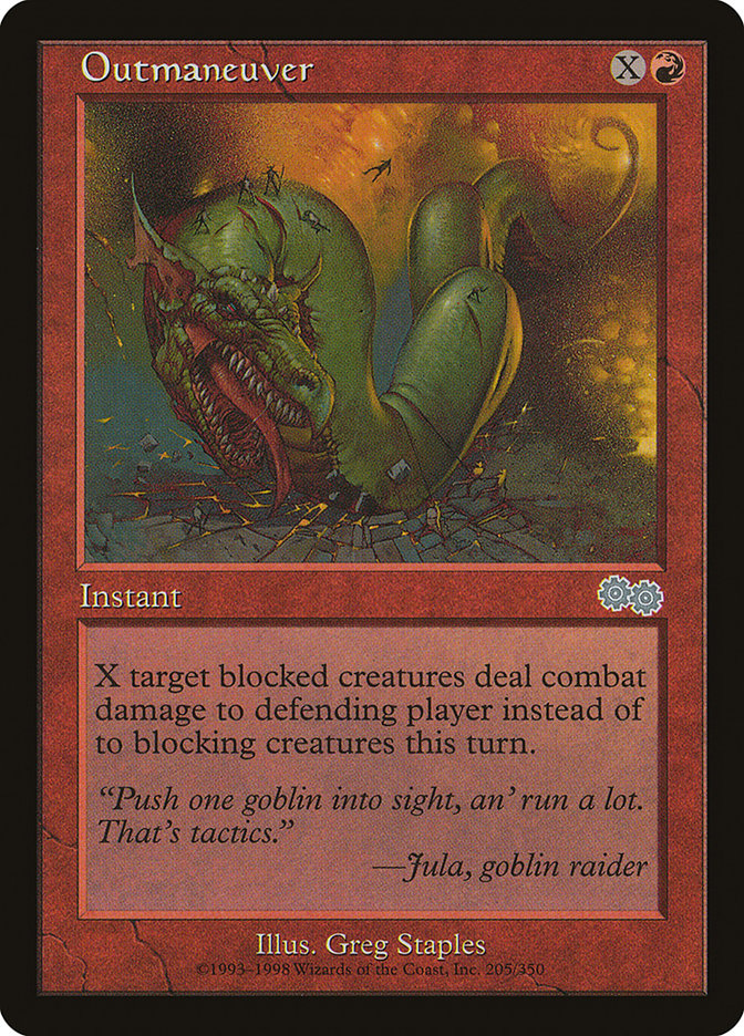 Outmaneuver [Urza's Saga] | L.A. Mood Comics and Games
