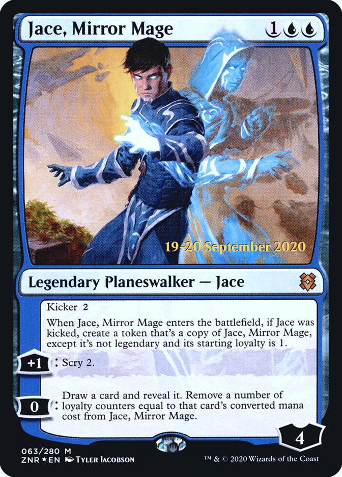 Jace, Mirror Mage [Zendikar Rising Prerelease Promos] | L.A. Mood Comics and Games