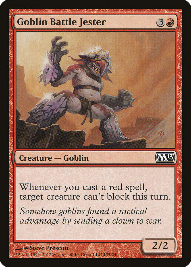 Goblin Battle Jester [Magic 2013] | L.A. Mood Comics and Games