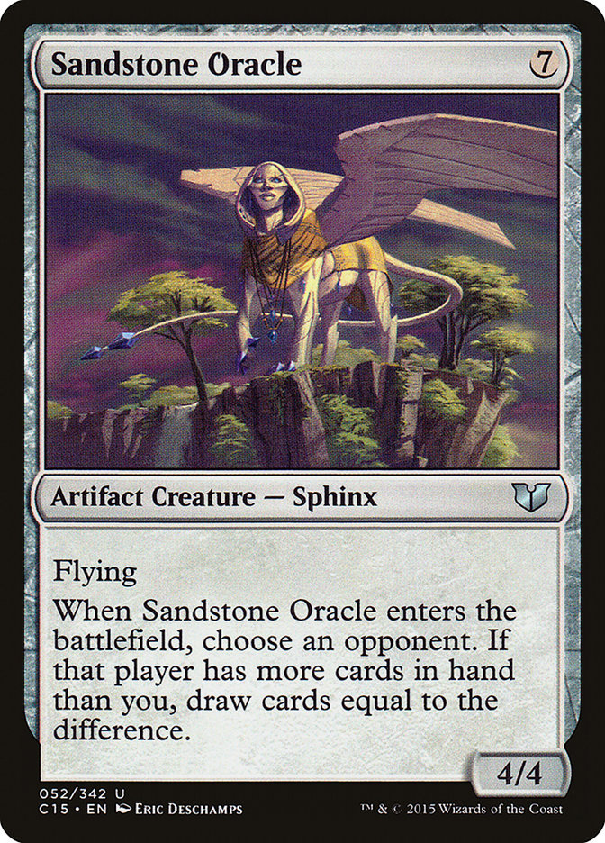 Sandstone Oracle [Commander 2015] | L.A. Mood Comics and Games